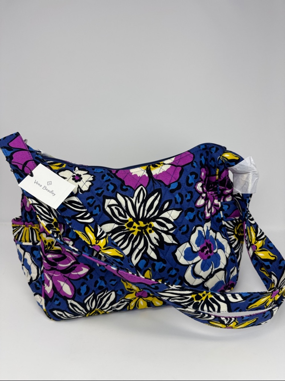 Vera Bradley Quilted Crossbody African Violet Retired